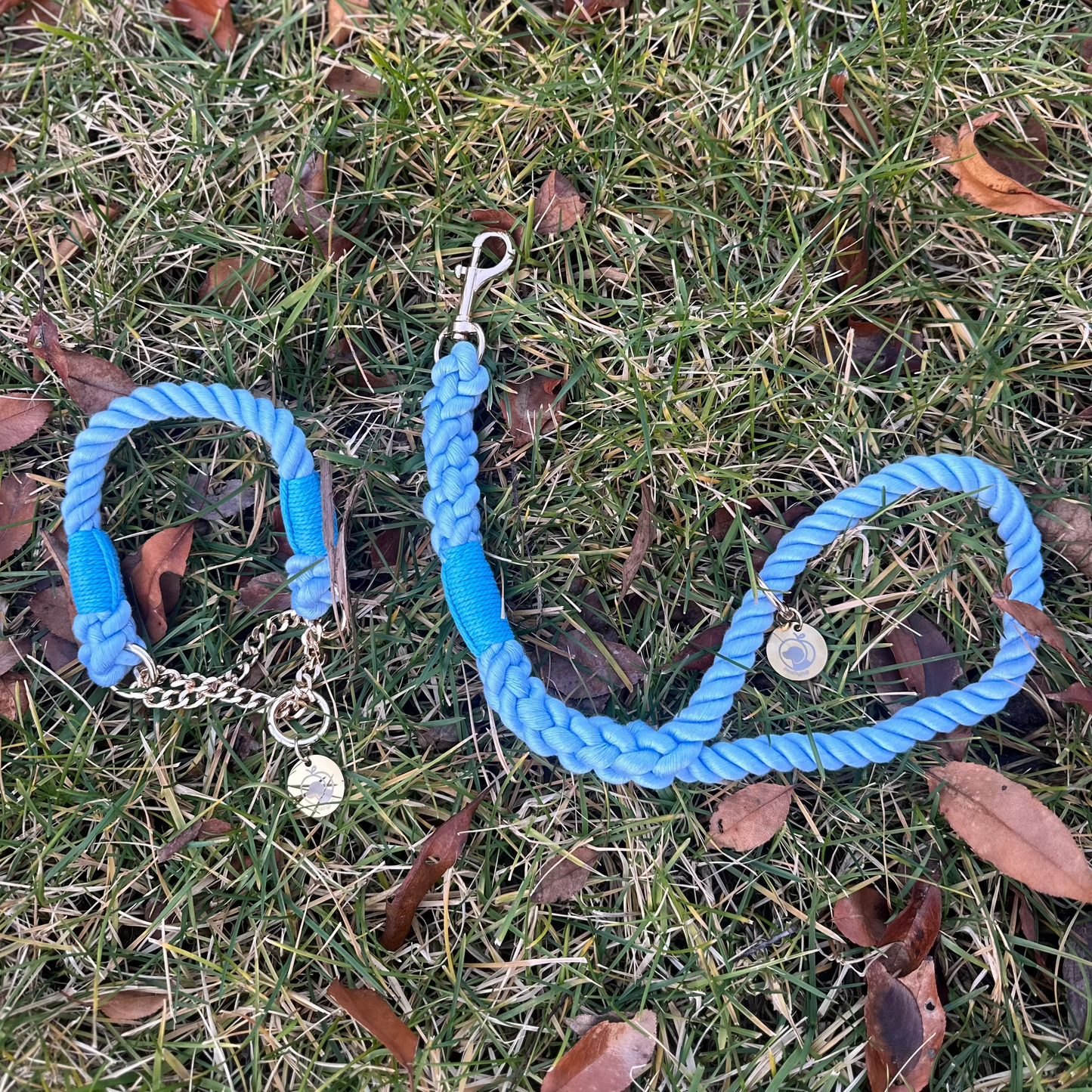 Rope Collar & Leash Set (Short)