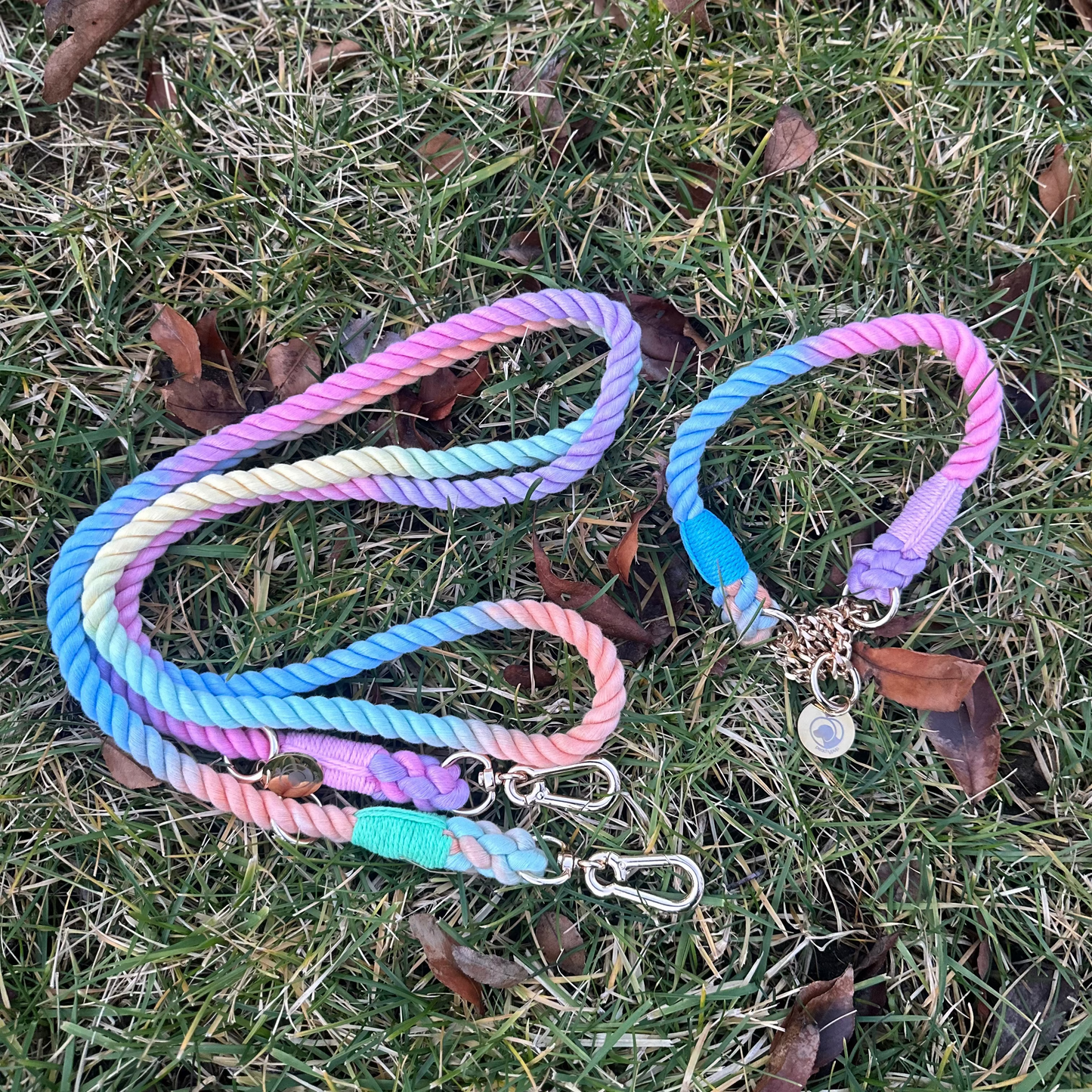 Rope Collar & Leash Set (Long)