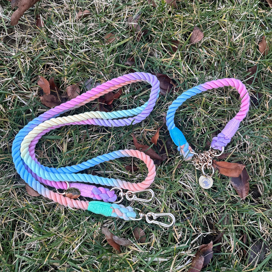 Rope Collar & Leash Set (Long)
