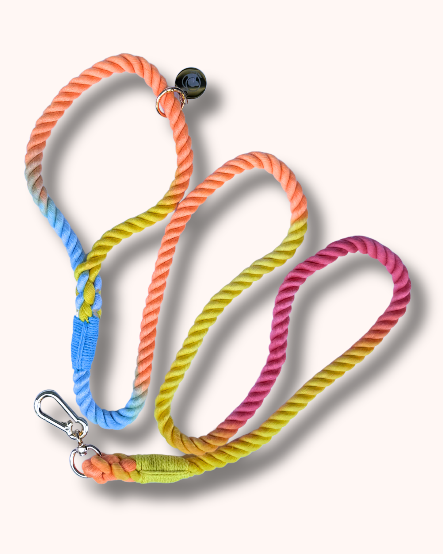Rope Leash - Yellow Orange