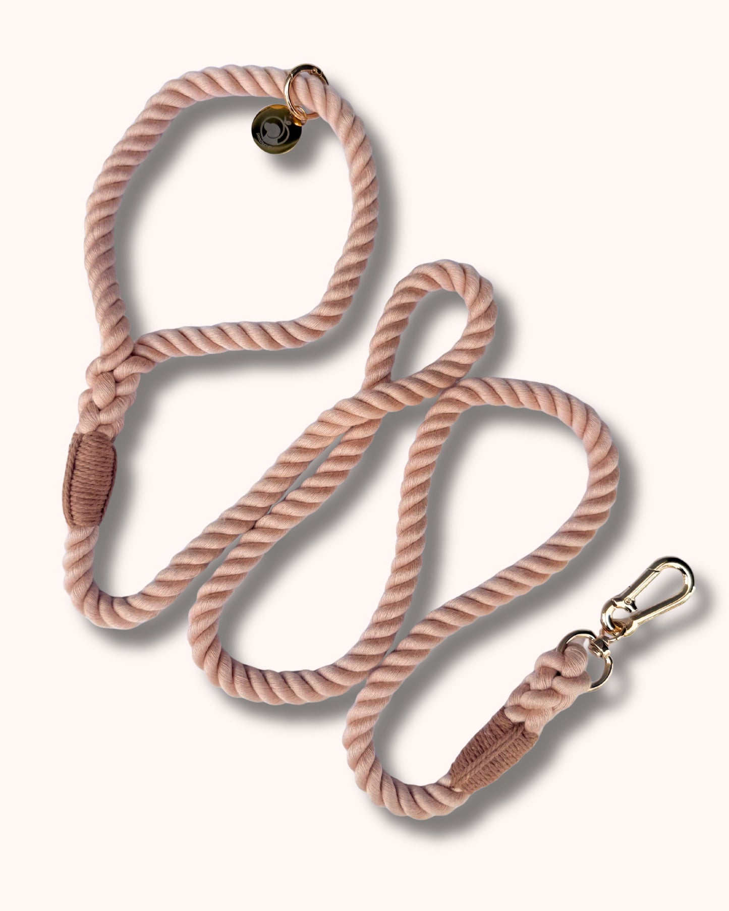 Rope Leash - Peach